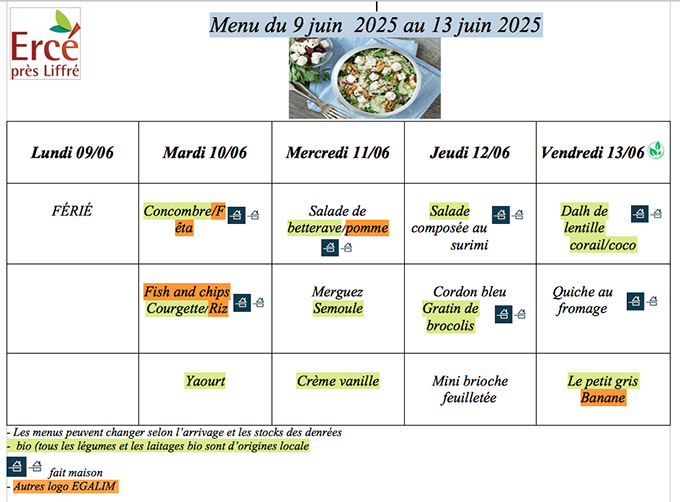 menu 24 2025