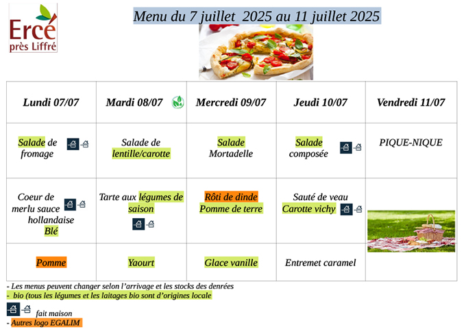menu 28 2025