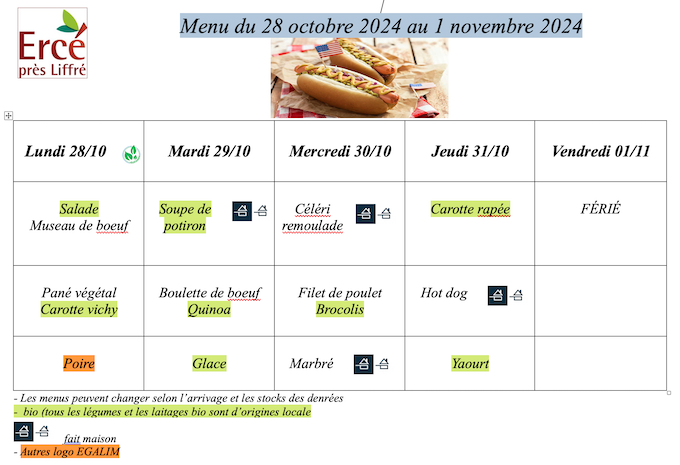 Menu 44 2024 28 oct 1 nov