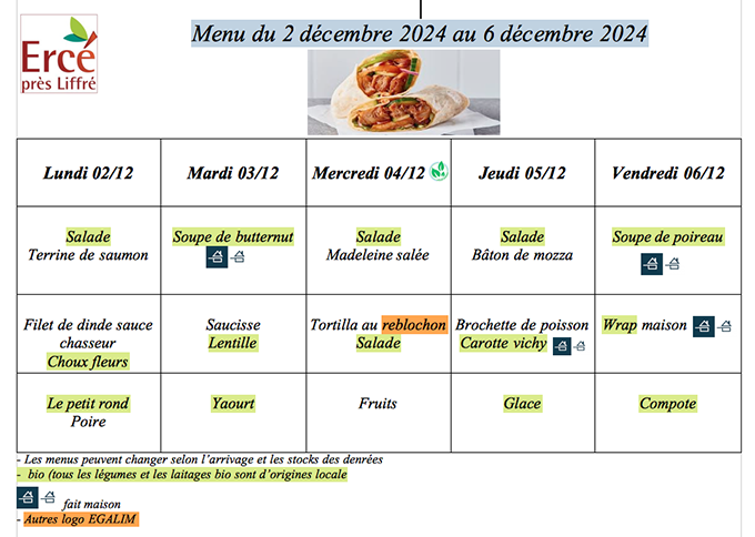 Menu 49 2024 2 6 decembre