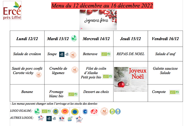 menu 12 16 decembre 2022