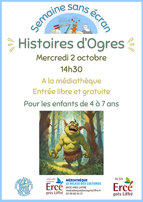 SemainSansEcran Histoire Ogres MediaT