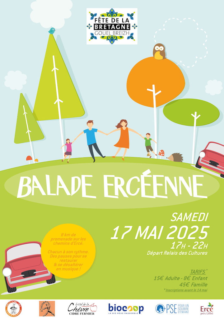 Balade erceenne 2025 affiche