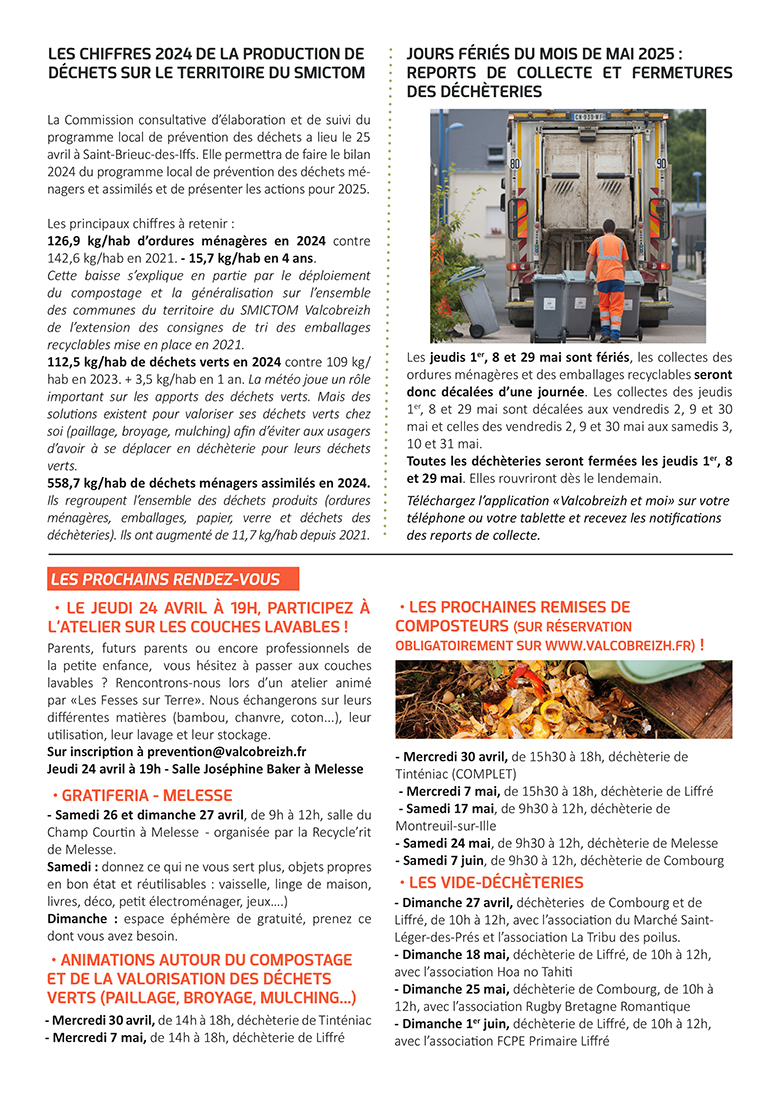 LETTRE INFOS SMICTOM mai 2025 2